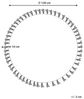Teppich Jute beige ⌀ 120 cm SAMSUN Bild 3