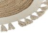 Teppich Jute beige ⌀ 120 cm SAMSUN Bild 5