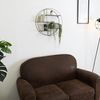 HOME DECO FACTORY HD4406 Regal, Holz, Metall, rund, 50 x 10 x 50 cm, Möbel, zur Aufbewahrung, Ausstellung Bild 2