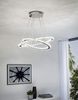 Eglo 31667 Hängeleuchte VARRAZO chrom kristallklar LED 29,6W H120 Ø55 cm höhenverstellbar Bild 2