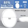 50CM Deckenlampe Led Deckenleuchte Flach - 48W 6500K 4800LM Kaltweiß Rund Küchenlampe Badlampe Led Deckenlampe Wohnzimmer Lampe Decke für Küche Schlafzimmer Badezimmer Kinderzimmer Modern Utra Dünn Bild 3