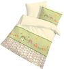 Baby Fein Biber Bettwäsche Tiere Safari 100x135 + 40x60 cm Flanell Bild 2