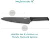 Kuppels BLACK Kochmesser 8" Bild 5