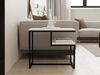 Hanah Home Modern White Coffee Table, 60 x 52 x 40 cm | 100% Melamine Coated Particle Board, 18 mm Thick | Stylish & Functional Design for Any Living Space Bild 3