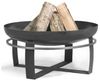 CookKing 'Viking Ø 80' Feuerschale, Stahl Schwarz, Ø 80x36 cm
