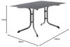 Sieger Boulevard-Klapptisch Boulevard-Klapptisch klappbar, Stahlrohr Eisengrau 90 x 73 x 140 cm Bild 3