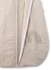 SANETTA Baby-Schlafsack Beige | Praktischer und bequemer Unisex-Schlafsack aus Bio-Baumwolle. Baby-Schlafsack mit Reißverschluss und Regenbogen-Print | Baby Sleeping Bag Bild 3