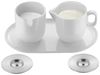 WMF Kaffeeservice Barista Zucker & Milch-Set (3-tlg), 2 Personen, Porzellan, mit Untersetzer, Milchkanne, spülmaschinengeeignet Bild 4
