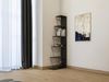 Vente-unique - DELORY Bookcase Holz, Platte Schwarz - B 22 cm x H 150 cm x L 50 cm Bild 5