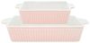 Greengate Alice Auflaufform pale pink klein Set2 Bild 1