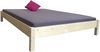 LIEGEWERK Futonbett Bett Holz Holzbett Massivholzbett, hergestellt in BRD, 140x200 cm Bild 4