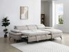 Vente-unique - Ecksofa mit Schlaffunktion mit Bettkasten - Ecke rechts - Strukturstoff - Beige - MORAVA Bild 3