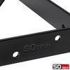 SO-TECH® Regalwange Regalkonsolen mit Querstrebe zur Stabilisierung, 150 x 125 x 30 mm, schwarz, pulverbeschichtet Bild 4