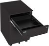 Makika Rollcontainer abschließbar mit Schubladen und Rollen 39x50x60cm in Schwarz Bild 5