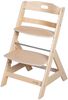 roba® Hochstuhl Liv Up - mitwachsender Treppenhochstuhl - bis 70kg belastbar, höhenverstellbar & nachhaltig - aus FSC-zertifiziertem Holz - Natur Bild 5