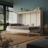 SMARTBett Schrankbett Classic mit Gasdruckfedern 100x200cm 140x200cm 160x200cm horizontal/quer oder vertikal/hochkant klappbar Bild 4