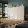 SMARTBett Schrankbett Classic mit Gasdruckfedern 100x200cm 140x200cm 160x200cm horizontal/quer oder vertikal/hochkant klappbar Bild 2