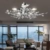 Elegante Deckenlampe mit verchromten Acrylblättern FLASH Bild 3