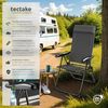tectake Campingstuhl Müritz (4er Set, 4 St), klappbar Bild 4