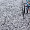 Carpetsale24 Shaggy Hochflor Teppich Läufer Flur 80x150 cm Hellgrau - Weicher, Flauschiger Teppich Wohnzimmer – Moderner, Rutschfester Badezimmerteppich & Küchenläufer, Bettvorleger Schlafzimmer Bild 5