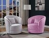 Atlantic Home Collection Sessel Colin, 360Grad, Polyester,Samt, Rosa, BxTxH: 84 x 85 x 84 cm Bild 2