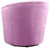 Atlantic Home Collection Sessel Colin, 360Grad, Polyester,Samt, Rosa, BxTxH: 84 x 85 x 84 cm Bild 4