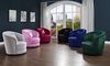 Atlantic Home Collection Sessel Colin, 360Grad, Polyester,Samt, Rosa, BxTxH: 84 x 85 x 84 cm Bild 5