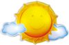 Bieco 04052659 - Nachtlicht Sonne mit Musik, ca. 33 x 22 x 5 cm Bild 3