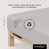 Schlafgut Spannbettlaken Frottex, Frottee, Gummizug: rundum, (1 Stück), 100% Frottee Bild 2