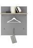 moebel-dich-auf Garderoben-Set MAILAND, (Komplett-Set, Garderobenschrank + Paneel + Bank + Spiegel + Schuhkommode), erhältlich in 2 Farbkombinationen Bild 5