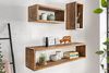 riess-ambiente Wandregal HEMINGWAY 94cm braun, aus Massivholz Bild 3