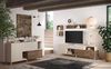 Sideboard >Morena< soft-close, Cashmere / Mercure, Holzwerkstoff - 181x94x42cm (BxHxT) Bild 5
