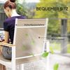 Outsunny Garten-Essgruppe für 4 Personen, abnehmbar Esstisch mit 4 Stühle, (Sitzgruppe, 5-tlg, Esszimmergruppe), mit Stahlgestell, für Terrasse, Balkon, Mehrfarbig Bild 5
