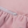 MeowBaby Baby Spielmatte rund mit Volant, rosa Bild 2