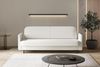 MOEBLO Schlafsofa POUCH, – Sofa Couch für Wohnzimmer elegantes Polstersofa 3-Sitzer-Sofa mit Bettfunktion, Wohnzimmermöbel und Schlaffunktion, (BxHxT): 221x87x84 cm Bild 3