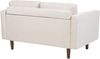 2-Sitzer Sofa hellbeige NURMO Bild 5