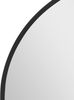 Wandspiegel Corato 40x80cm Schwarz [en. casa] Bild 5
