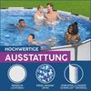 Steel Pro MAX™ Frame Pool Komplett-Set mit Filterpumpe Ø 488 x 122 cm , lichtgrau, rund Bild 5