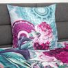 Traumschloss Satin Bettwäsche - Bandhura - Mandalas mit Blumen, mint, rosa 155x220 / 80x80 Bild 3
