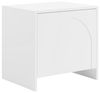 Vente-unique - NALYRA Bedside table Holz, Platte Weiß - B 40 cm x H 50 cm x L 52 cm Bild 4