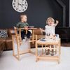Safety 1st Hochstuhl Sitzkissen Cherry, gemütliche Sitzauflage passend für Baby-Hochstuhl Cherry, schnell & einfach zu befestigen, Hochstuhl-Zubehör für noch mehr Komfort, Geometric, Schwarz Bild 5
