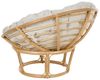 Gartensessel 2er Set mit Auflagen SALVO Rattan Natürlich Bild 5