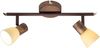 Brilliant Leuchten No. 35813-56 Spotrohr Luca E14 2-flammig altkupfer champagner Bild 3