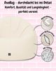 PATCH HOME 2-in-1 Sitzsack Sessel - Gaming Bean Bag mit Reißverschluss - Bereits befüllt, Ergonomisch & Robust für Kinder & Erwachsene - Indoor & Outdoor, Wetterfest (Creme, 155cm) Bild 5