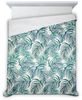 Design91 Tagesdecke Tropical, Palmen Muster Grüne Blätter Papagei Dschungel Motiv Bild 3