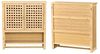 Badezimmerschrank Borlänge Hängeschrank Bambus 66 x 62 x 20 cm [en. casa] Bild 5
