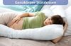 Totsy Baby Seitenschläferkissen Kisseneinsatz für schwangerschaftskissen stillkissen xxl Bild 5