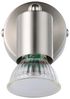 Eglo 92595 Spot BUZZ-LED Stahl nickel-matt GU10 max. 1X2,8W Ø6cm 3000K schwenkbar Bild 2