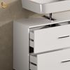 Livinity® Waschbeckenunterschrank Eisak, Weiß, 80 x 60.8 cm Bild 5