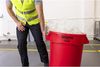 RUBBERMAID Mehrzwecktonne rot 121l PE Außen-Ø560xH692mm Bild 2